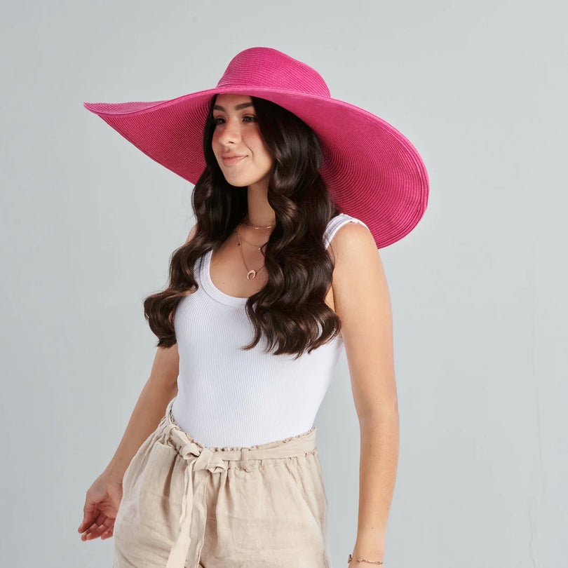 San Diego Hat Company Women's Ultrabraid XL Brim Floppy Hat UBX2535
