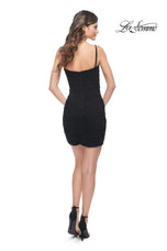 La Femme Simple Fitted Homecoming Dress 31748