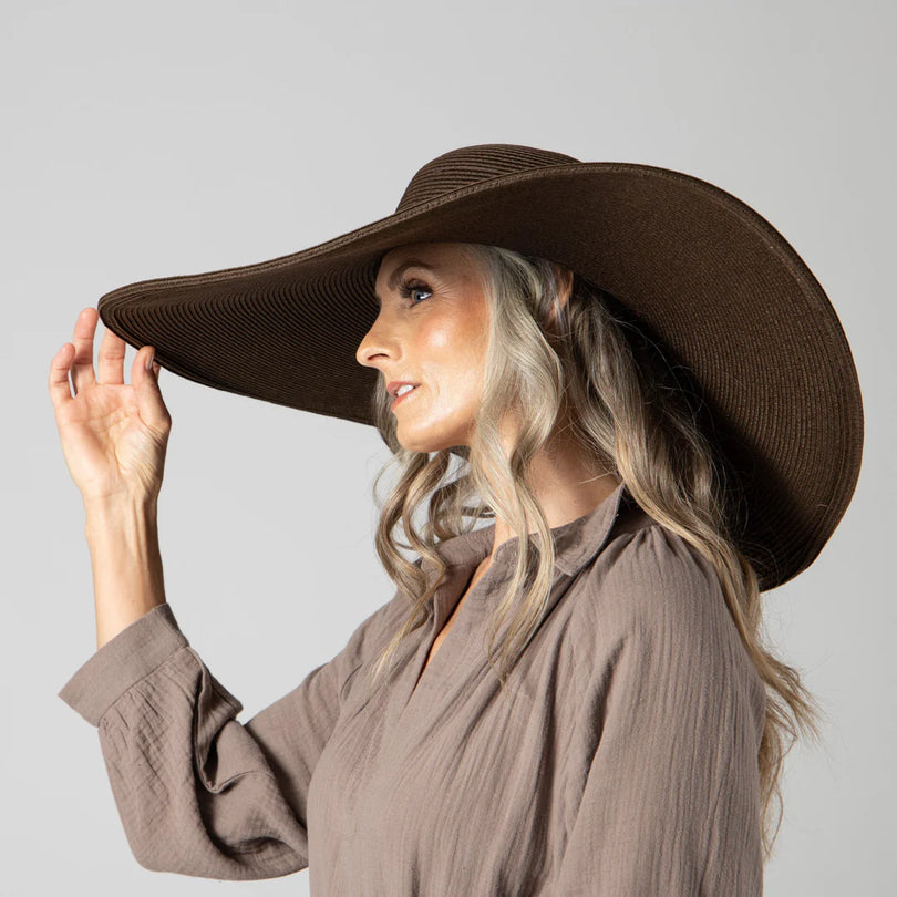 San Diego Hat Company Women's Ultrabraid XL Brim Floppy Hat UBX2535