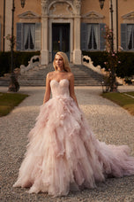 Sherri Hill Blush Bridal Gown 81143