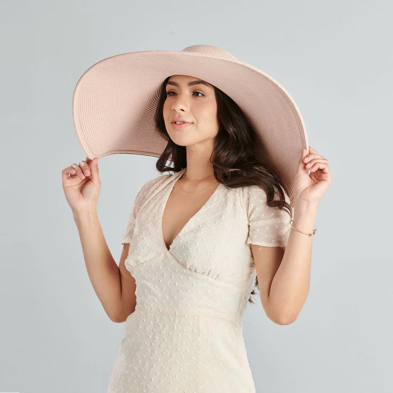 San Diego Hat Company Women's Ultrabraid XL Brim Floppy Hat UBX2535