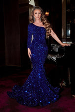 Portia and Scarlett One Sleeve Prom Dress PS22666