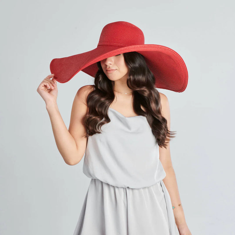 San Diego Hat Company Women's Ultrabraid XL Brim Floppy Hat UBX2535