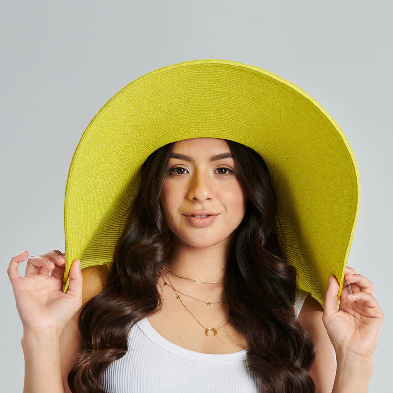 San Diego Hat Company Women's Ultrabraid XL Brim Floppy Hat UBX2535