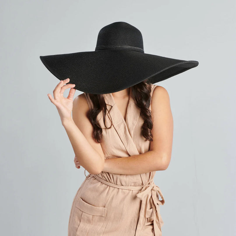 San Diego Hat Company Women's Ultrabraid XL Brim Floppy Hat UBX2535