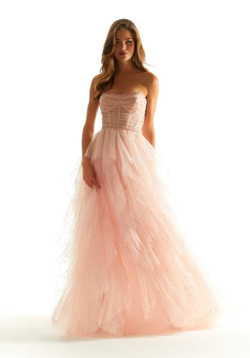 Morilee Romantic Ruffle Ball Gown Prom Dress 49015