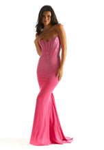 Morilee Heatstone Corset Prom Dress 49052