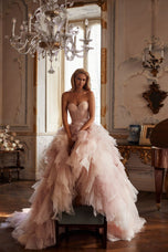 Sherri Hill Blush Bridal Gown 81143