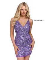 Primavera Couture Short Beaded Dress 3813