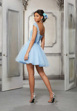 Morilee Two Piece Damas Lace Dress 9577