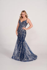 Ellie Wilde Fit and Flare Prom Dress EW34056