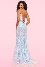 Sherri Hill Corset Lace Dress 54275