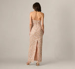 aidan mattox dresses Odd Muse the Ultimate Muse Exclusive Bardot Dress in Camel
