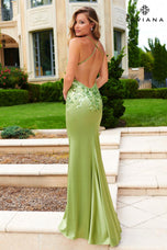 Faviana V-neck Lace-up Back Prom Dress 11002