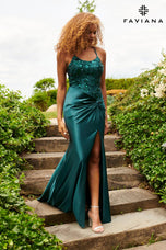 Faviana Sequin Bodice Prom Dress 11005
