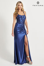 Faviana Sequin Bodice Prom Dress 11005