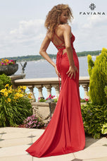 Faviana Asymmetrical Prom Dress 11017