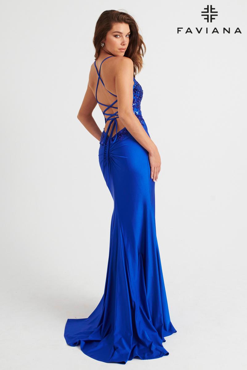 Faviana Asymmetrical Prom Dress 11017