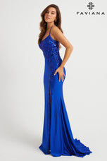 Faviana Asymmetrical Prom Dress 11017