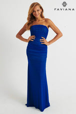 Faviana Strapless Corset Prom Dress 11040