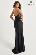 Faviana Strapless Corset Prom Dress 11041