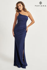 Faviana Simple One Shoulder Prom Dress 11071