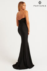 Faviana Corset Bodice Prom Dress 11081