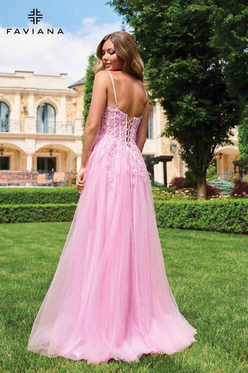Faviana Sparkle Tulle Corset Prom Dress 11230 Faviana Sparkle Tulle Corset Prom Dress 11230