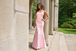 Faviana Strapless Satin Mermaid Prom Dress 11271