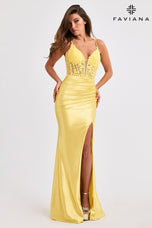 Faviana Illusion Corset Prom Dress 11400