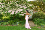 Faviana Ruched Corset Prom Dress 11406