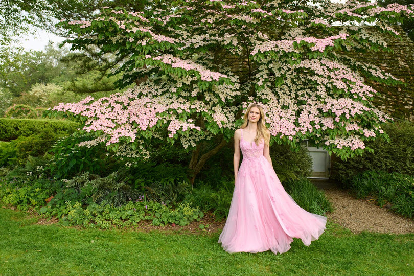 Faviana Illusion Lace A-Line Prom Dress 11437