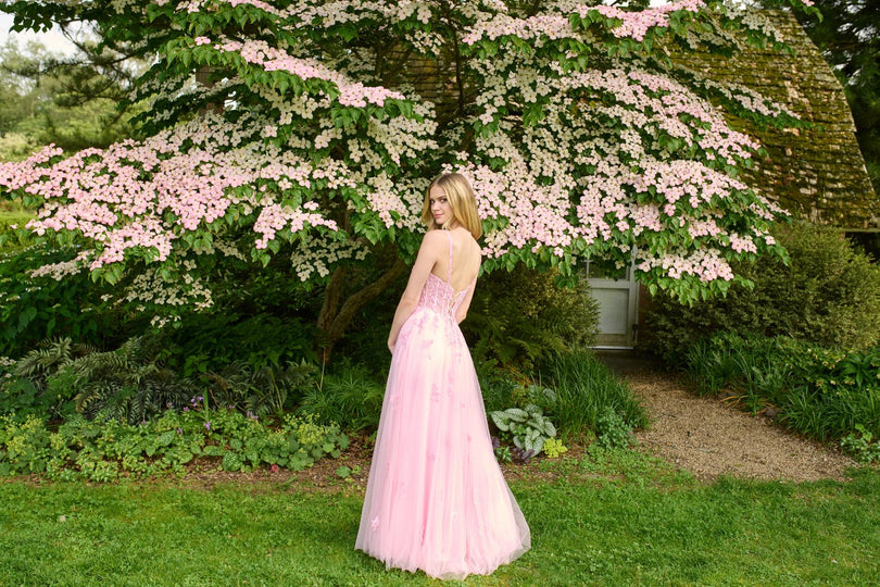 Faviana Illusion Lace A-Line Prom Dress 11437