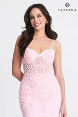 Faviana Tight Corset Prom Dress 11439