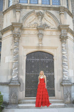 Faviana Basque Waist Ruffle Prom Dress 11460