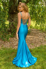 Faviana Illusion Corset Lace-up Prom Dress 11467
