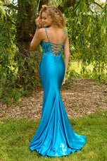 Faviana Illusion Corset Lace-up Prom Dress 11467