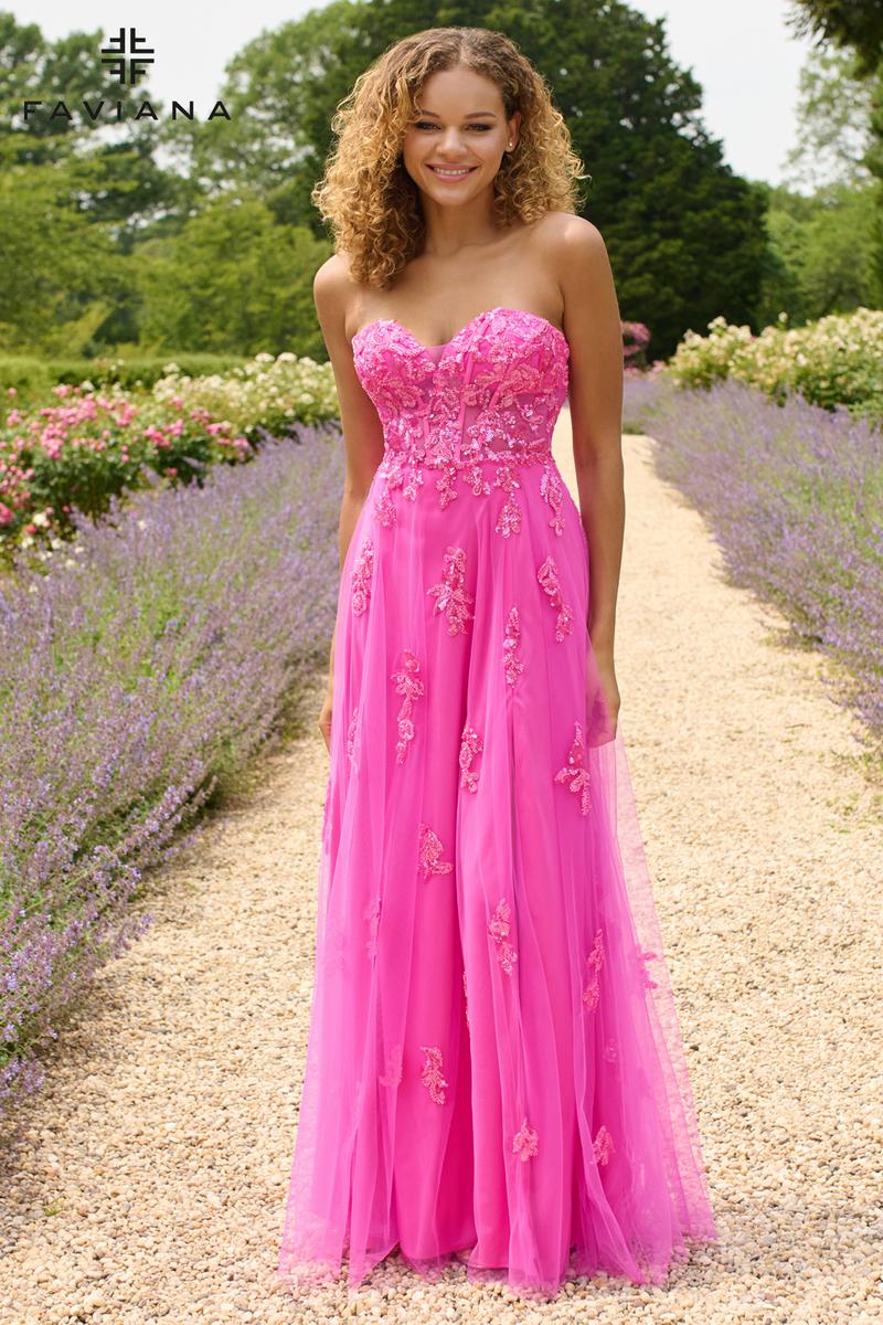 bubblegum prom dresses Ava Presley 40068 Dress | Ava Presley Dresses