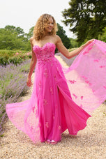 Faviana Strapless Corset Prom Dress 11474