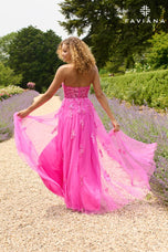 Faviana Strapless Corset Prom Dress 11474