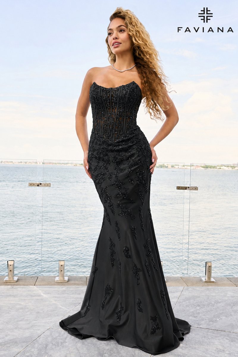 Faviana Dress 11600