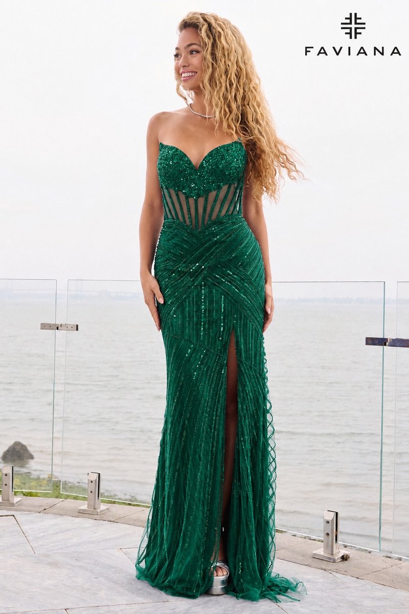 Faviana Dress 11618