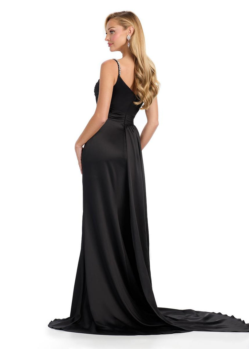 ASHLEYlauren Elegant Sweep Train Prom Dress 11887