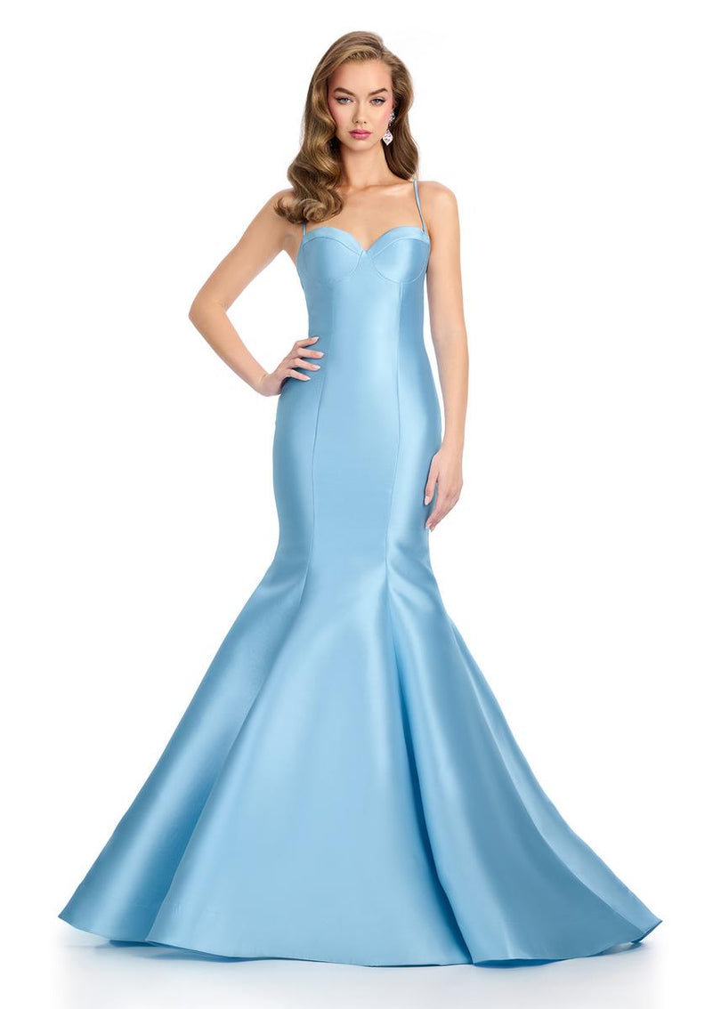 ASHLEYlauren Corset Bustier Mermaid Dress 11911 ASHLEYlauren Corset Bustier Mermaid Dress 11911