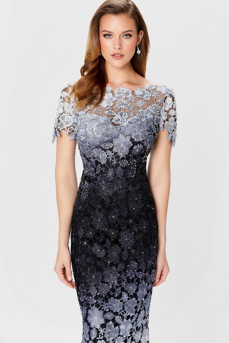 mon cherie lace dress Kiyonna Women's Mon Cherie Floral Lace Cocktail Dress