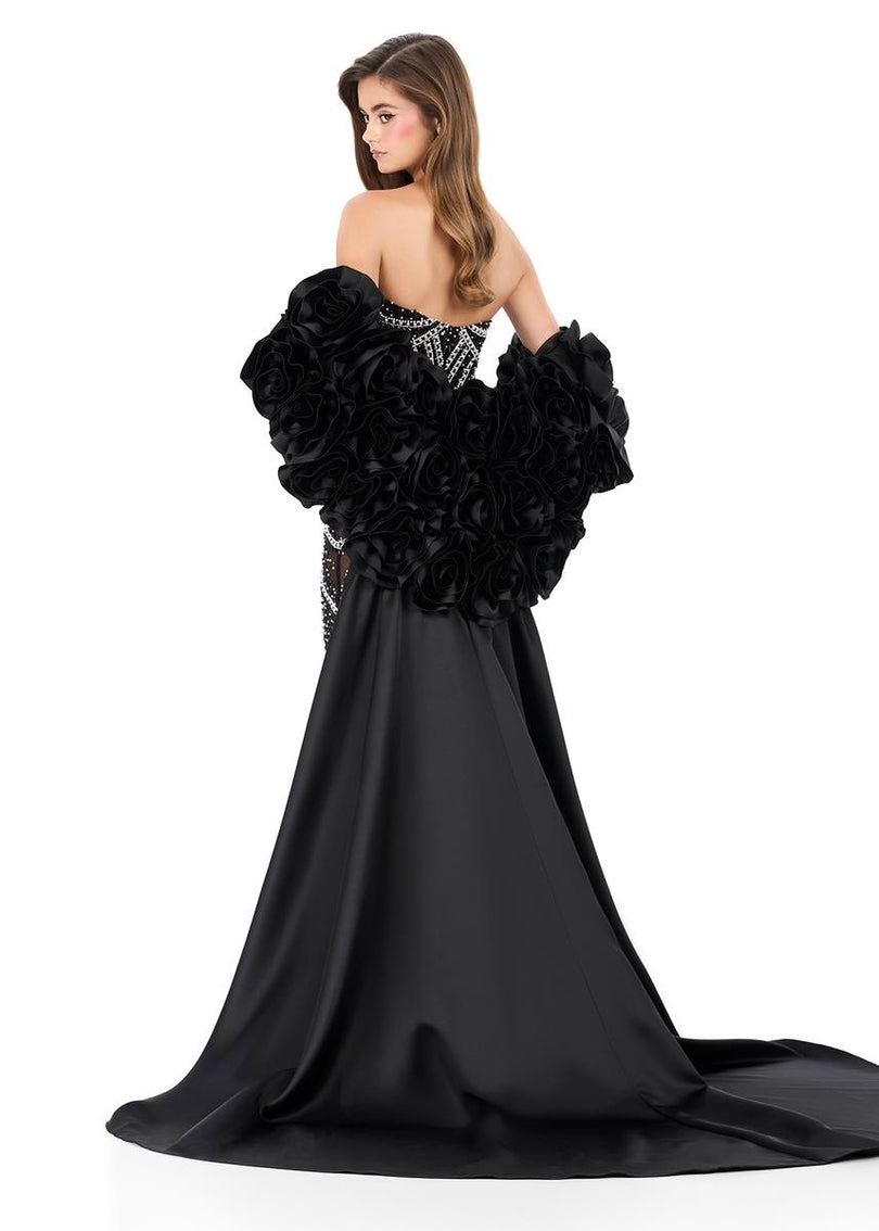ASHLEYlauren Rosette Cape 12040