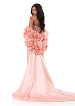 ASHLEYlauren Rosette Cape 12040