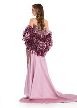 ASHLEYlauren Rosette Cape 12040