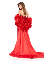 ASHLEYlauren Rosette Cape 12040