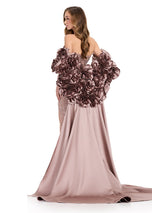 ASHLEYlauren Rosette Cape 12040